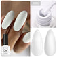 LILYCUTE 7ml Peel-Off Base Gel Nail Polish – Clear UV Gel