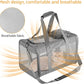 Airline Approved Pet Carrier for Cats Dogs Soft Travel Bag with Breathable Honeycomb Board,Removable Support Board for Vet
