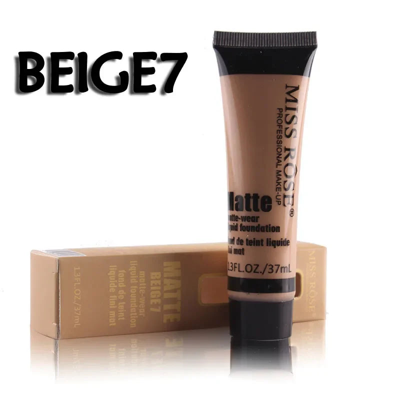 Professional Matte Liquid Foundation – Waterproof & Full-Coverage