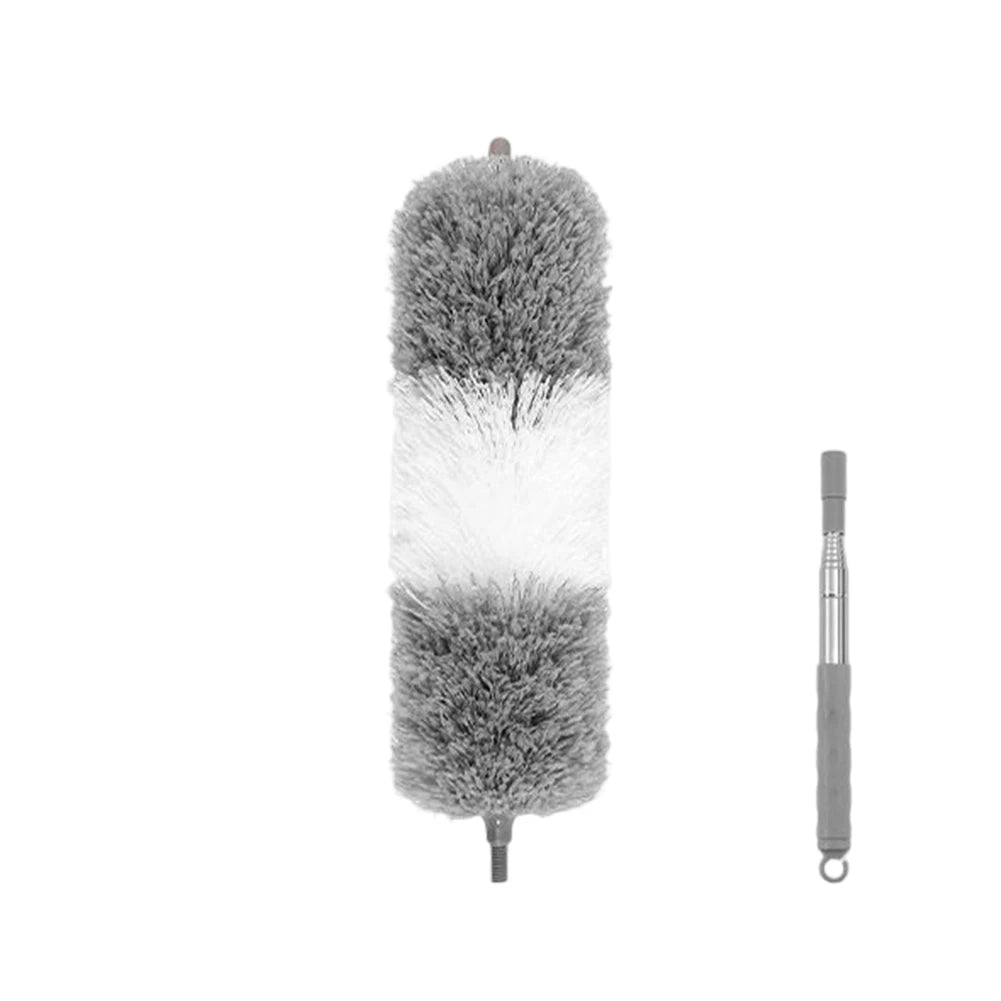 Flexible Dust Brush Multifunctional Cleaning Brush Household Tools Long Handle Lightweight for Furniture Bottom Fur Hair