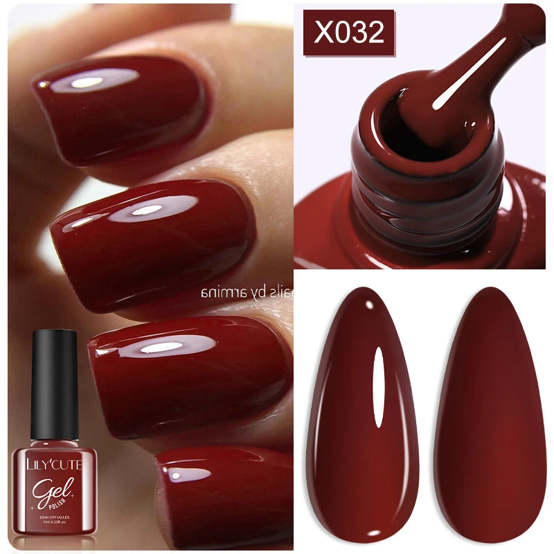 LILYCUTE 7ml Peel-Off Base Gel Nail Polish – Clear UV Gel